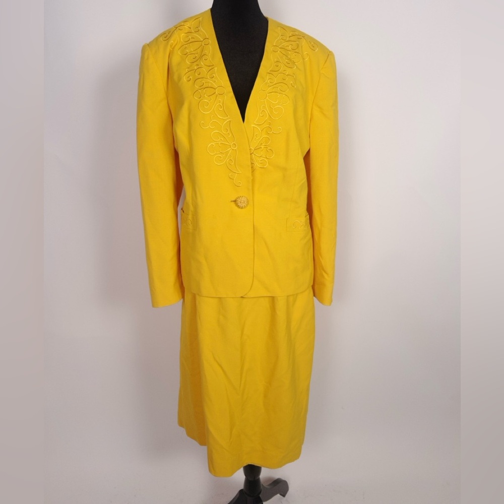 Vintage Morgan Miller Suit Set Size 18